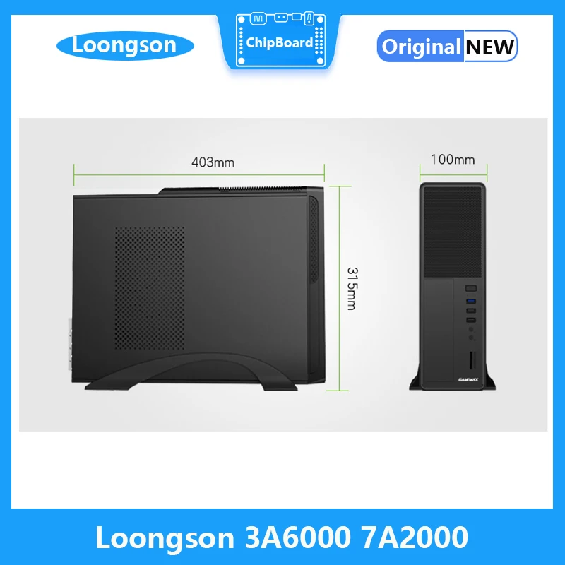 Loongson 3A6000 7A2000 mainboard počítač nasednout