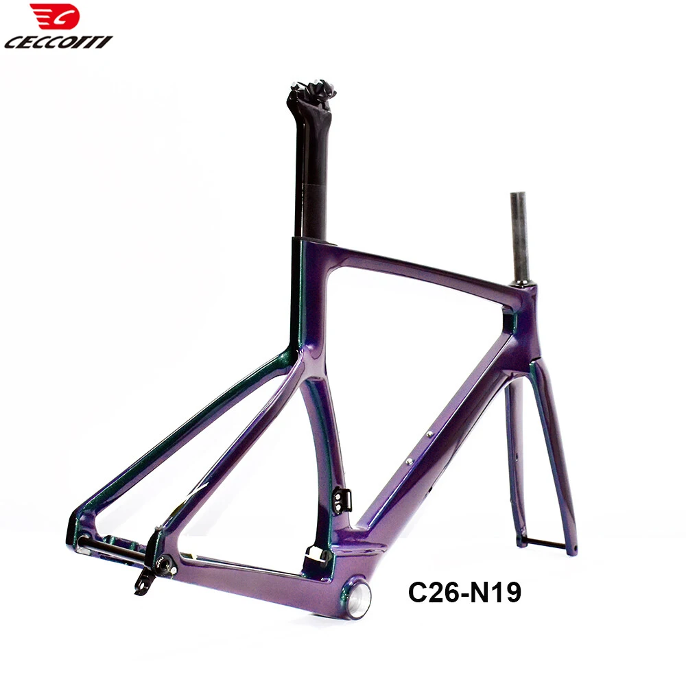 CECCOTTI RF26 Model 700C Carbon Road Bike Frame with Disc Brake