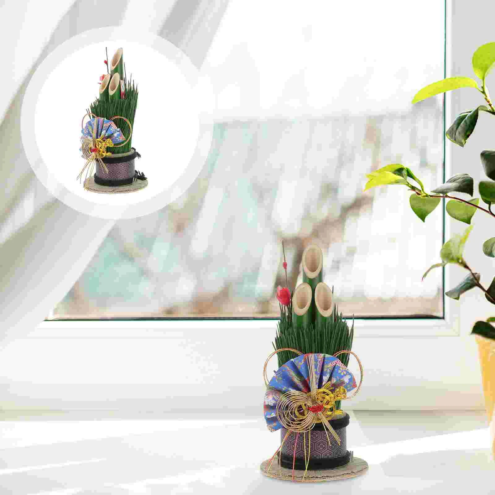 

Japanese Style Ornaments New Year Craft Restaurant Decor Decoration Lovely Vintage Decorate