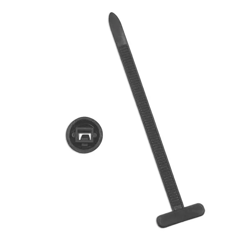 Nylon Cable Tie Buckle Universal Auto Fastener Screw Replacement Clip Car Fender Trunk Engine Guard Panel Wire Management Secure