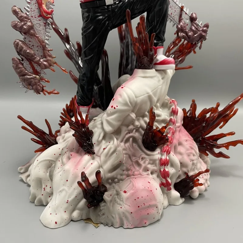 Anime Chainsaw Man Denji Action Figure Statue - Desktop Ornament Collection Toy Gift Model