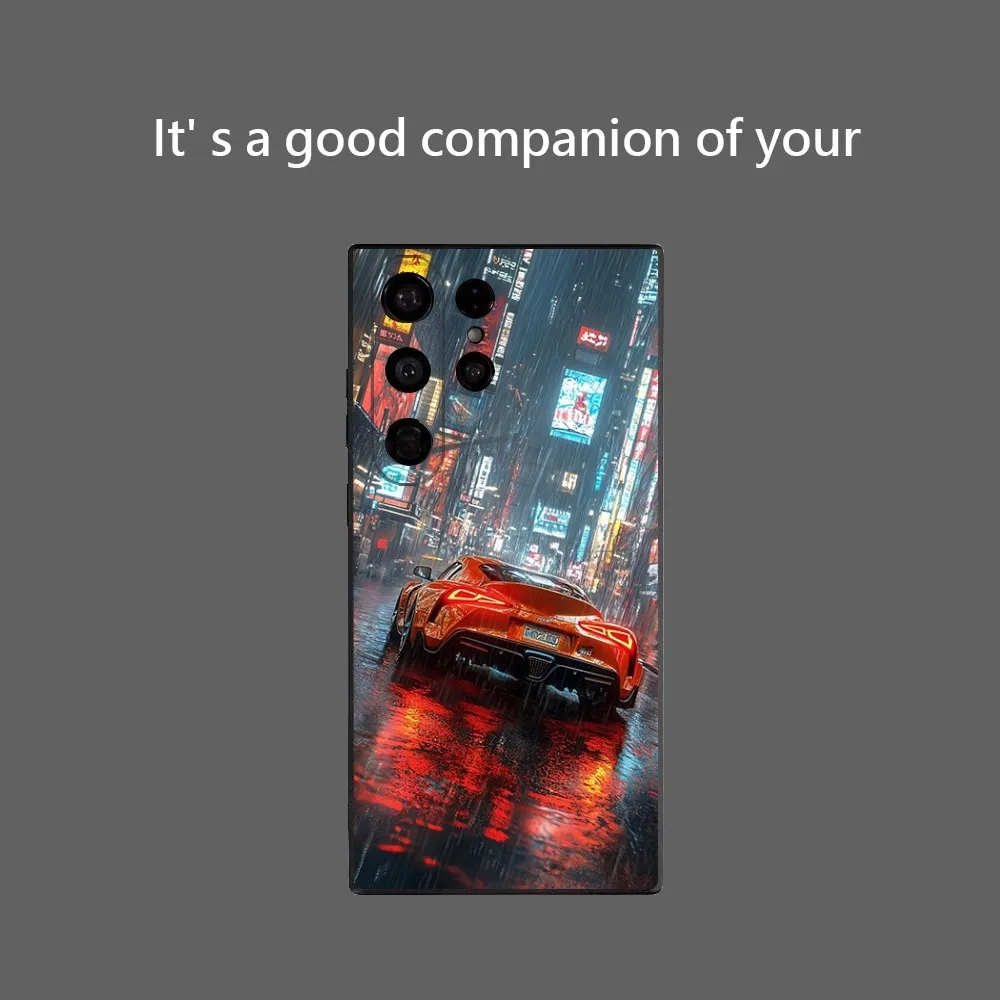 Stylish Protective Soft Silicone TPU Car-Themed Phone Case