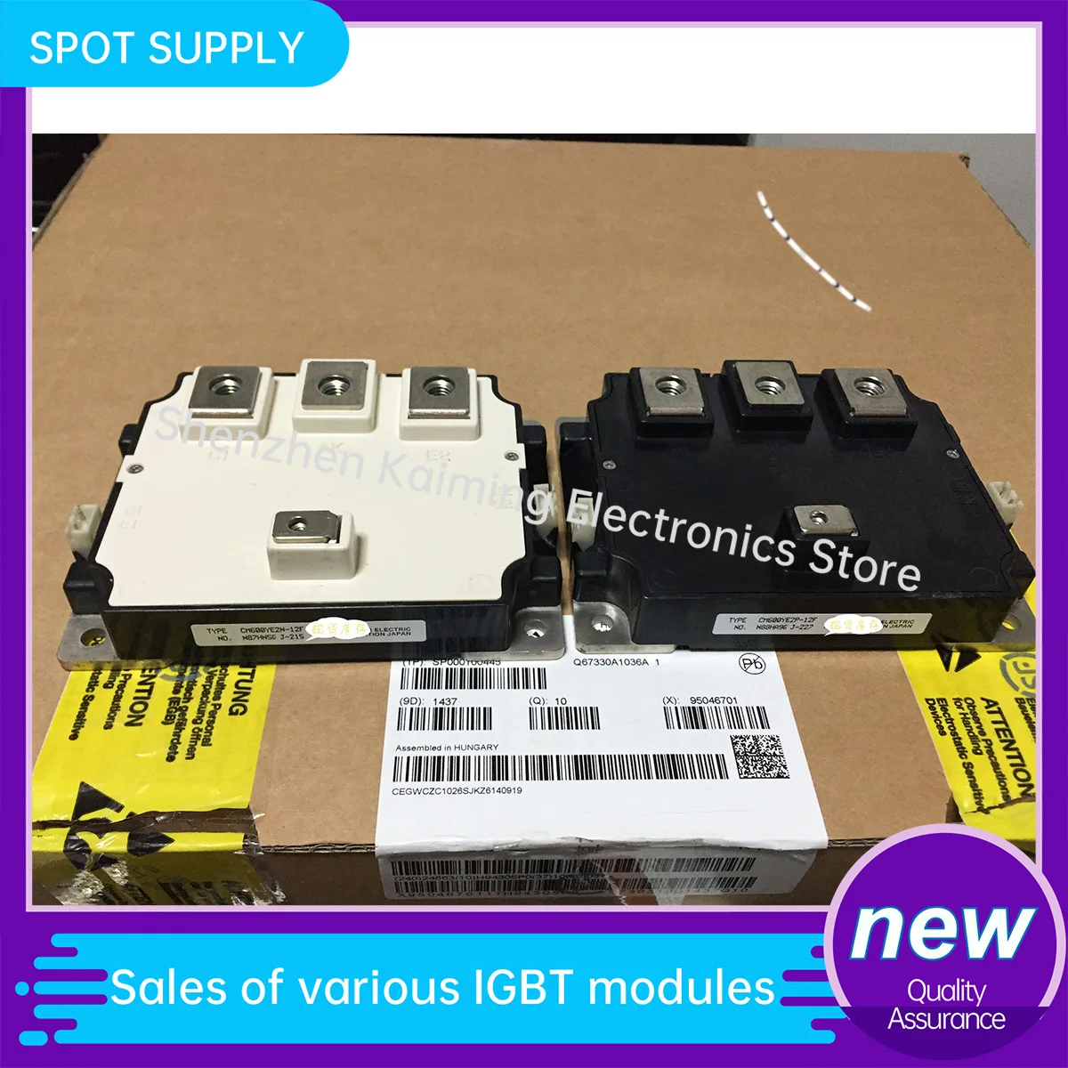 

NEW And Original IGBT MODULE CM400YE2N-12F CM400YE2P-12F CM600YE2N-12F CM600YE2P-12F in stock