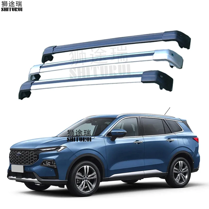 SHITURUI 2Pcs Roof bars For ford territory 2023+ Aluminum Alloy Side Bars Cross Rails Roof Rack Luggage