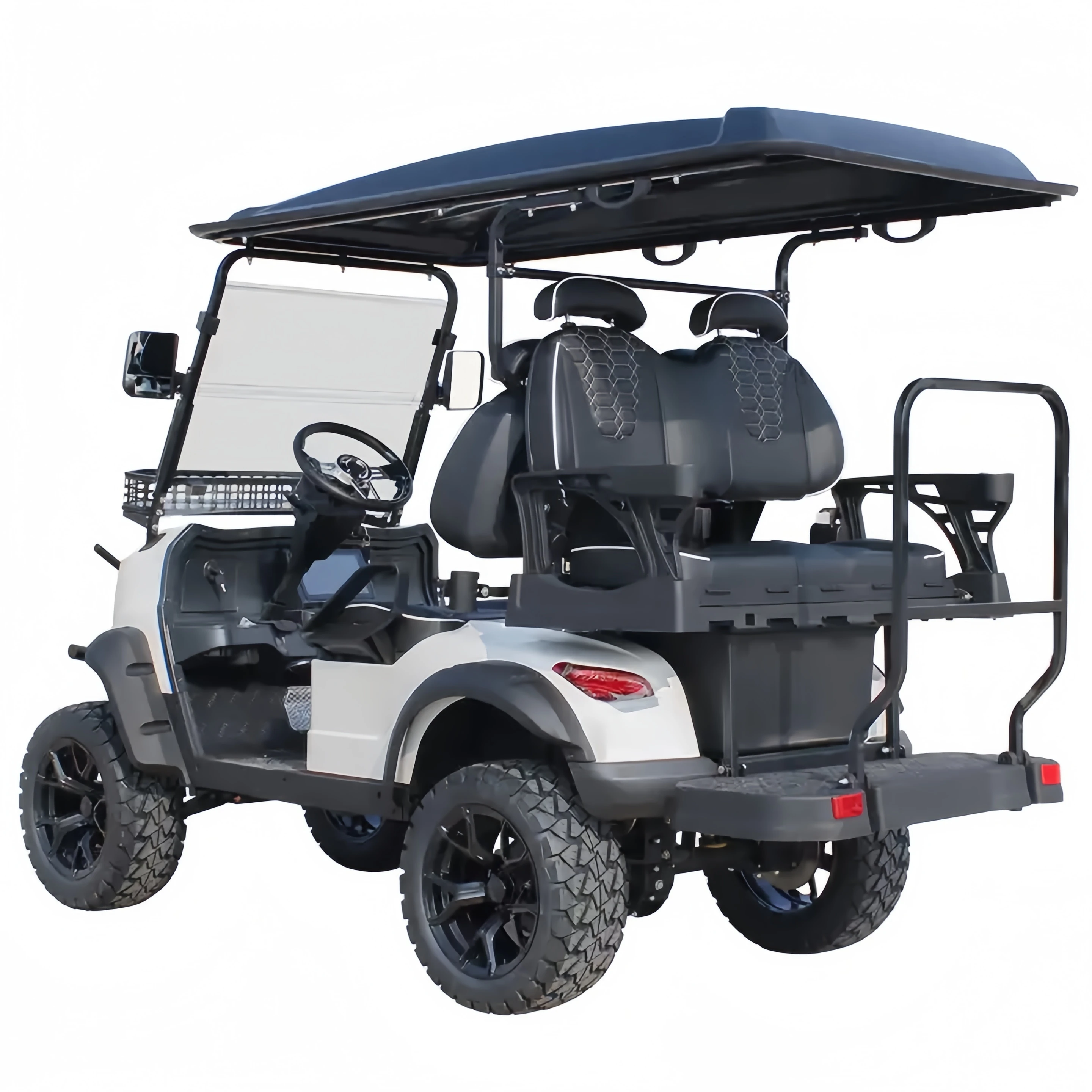 2 Seater Electric Car 8-Seater Electric Golf Cart CE Certified Sightseeing Cart With 48V Battery Voltage