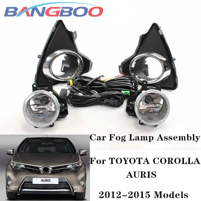 

Full Set Fog Light Driving Fog Lamp KIT (Black) For TOYOTA COROLLA AURIS 2012 2013 2014 2015