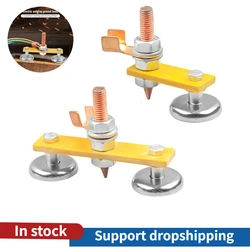 Welding Magnet Head Magnetic Welding Fix Ground Clamp  Strong Magnetic Welding Support for Electric Welding Ground Woodworking