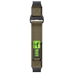 Woven Nylon Quick Fit Watchband Strap - 22/26mm - 26mm (Military Green)
