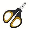 1 Piece of Pet Stainless Steel Nail Clippers, Scissors for Trimming, Cleaning, and Grinding Nails Suitable for Dog and Cat Claws 6