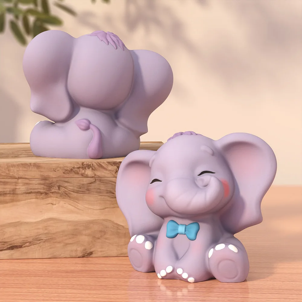 Xidmold 3D Stacking Elephant Silicone Mold - For Resin, Candles, Soap, Chocolate & Crafts - View #2