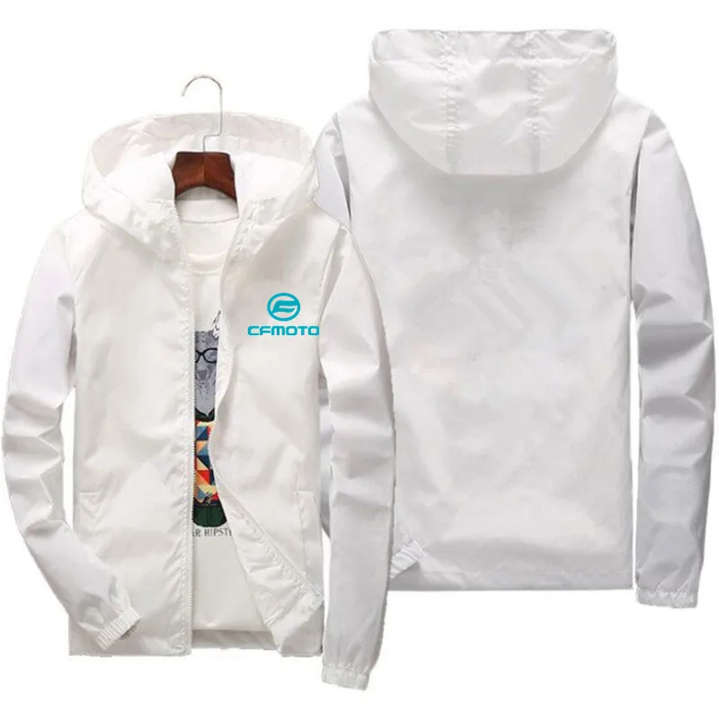 thumbnail image 1 of Cfmoto 2024 nuevo traje de carreras para hombres chaqueta de manga larga Casual gradiente motocicleta impermeable abrigo estampado ropa cómoda Top, 1 of 5