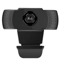 1080P Webcam Full HD Web Camera With LED Fill Light Microphone USB Plug Web Cam For PC Computer Mac Laptop Desktop Camera