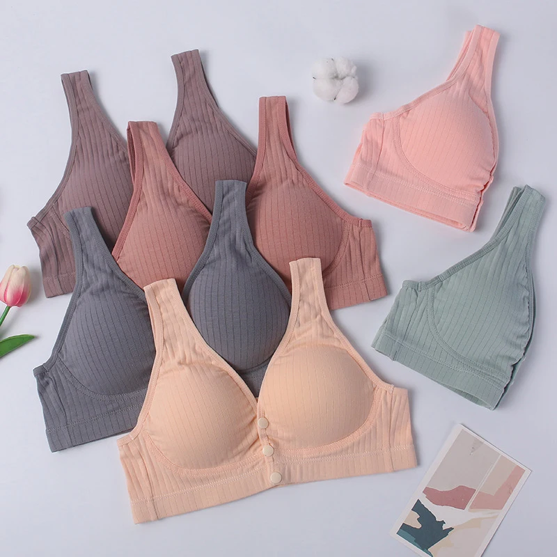 

Nursing Bra Rims-free Maternity Bras for Breastfeeding Pregnant Women Bras Breathable Soft Pregnancy Underwear Women Accessories