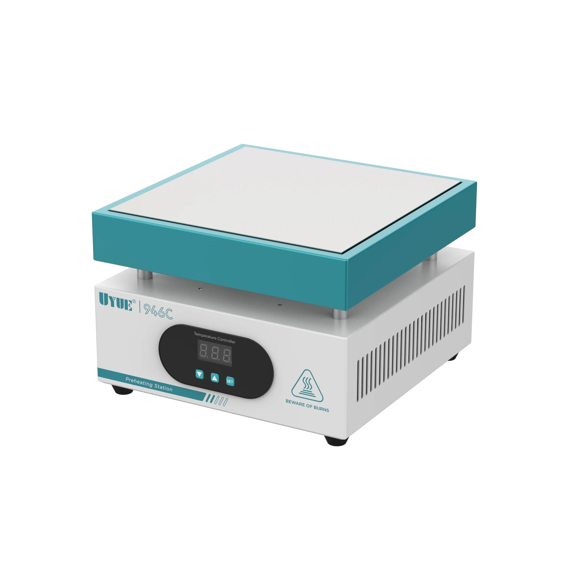 UYUE 946C Electronic Hot Plate Preheat Digital Preheating Station 200x200mm For PCB SMD Heating Led Lamp Desoldering 110V/220V 2