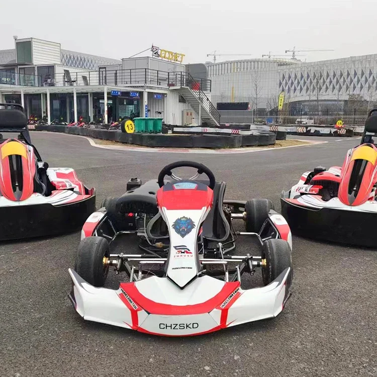 high speed amusement games outdoor wilderness go kart 200cc gasoline adults racing kart for sale