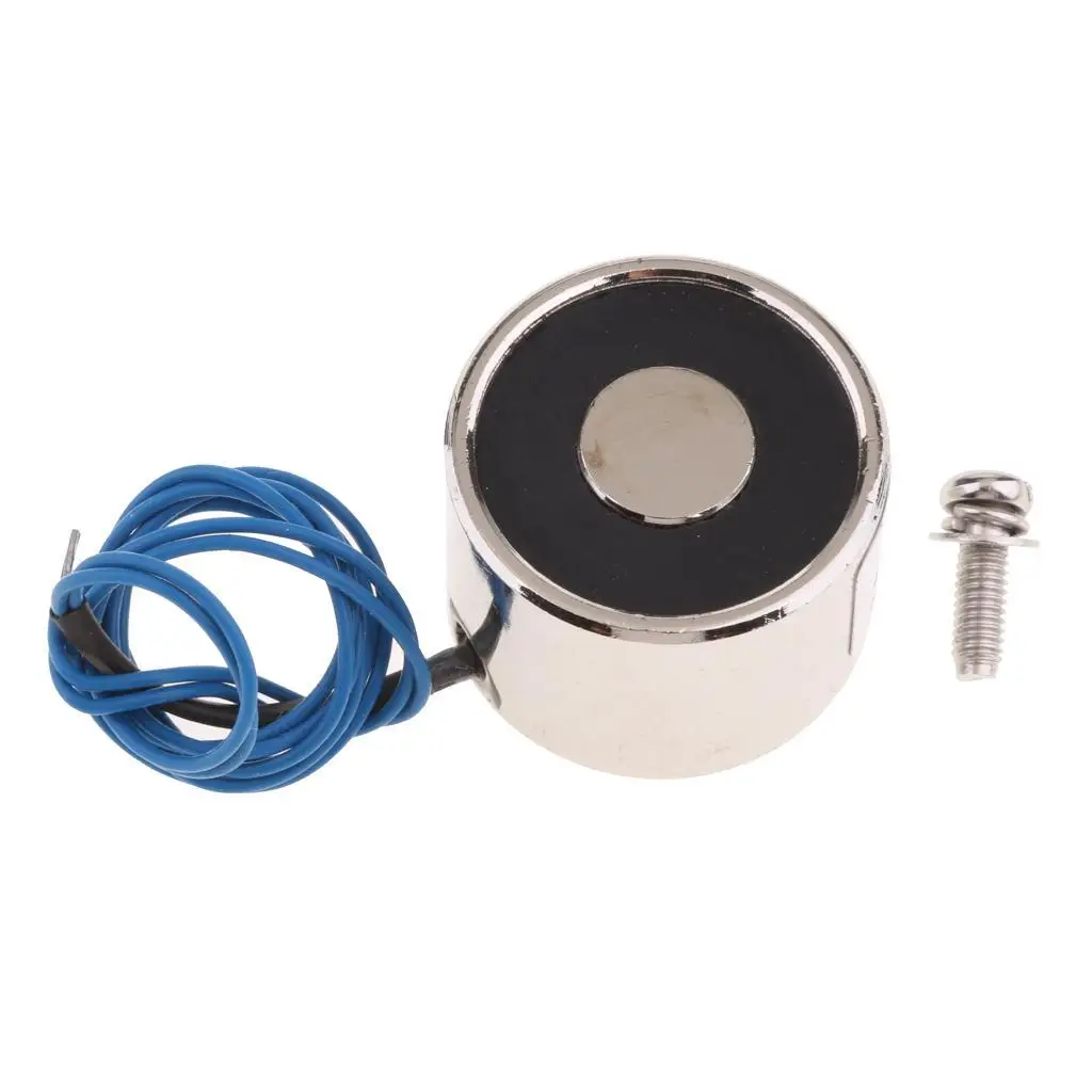 Electric Lifting Magnet Electromagnet Solenoid Lift Holding DC 12V 100N