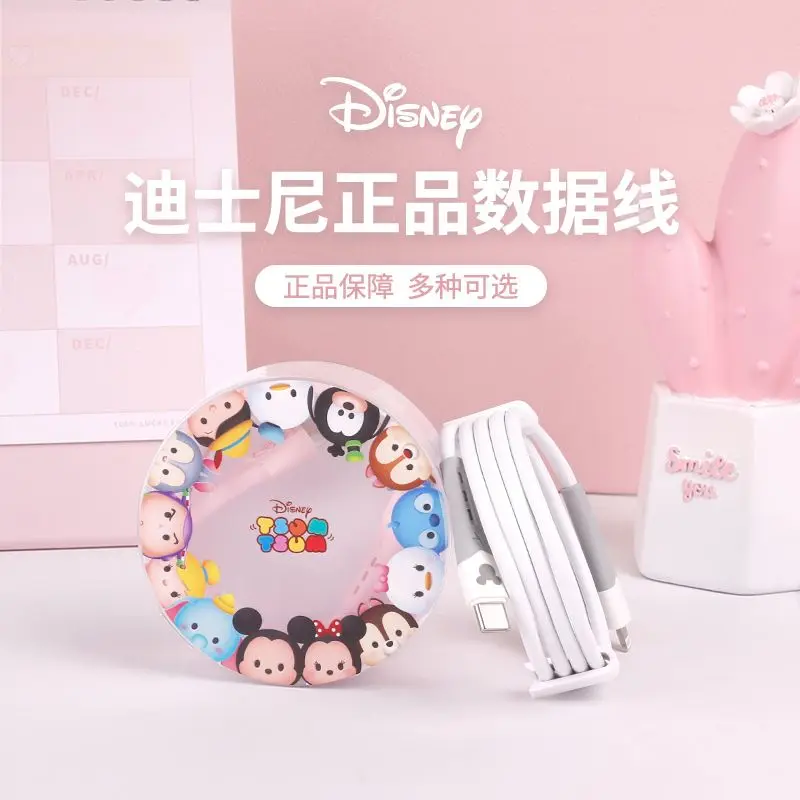 Disney Genuine Mickey Apple Pd Cavo Dati Di Ricarica Rapida C-Lightning 20W Ricarica Flash Adatto Per Serie Apple Resistente All'Usura