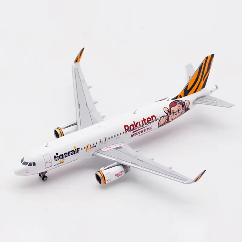 

Tigerair A320 Civil Aviation Airliner Alloy & Plastic Model 1:400 Scale Diecast Toy Gift Collection Simulation Display