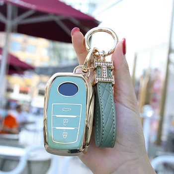 Portachiavi per auto per Toyota Key cover per Chr Rav4 Auris Avensis Prius Aygo Camry Corolla Land Cruiser 200 Prado Crown Car key fob 3 Portachiavi per auto per Toyota Key cover per Chr Rav4 Auris Avensis Prius Aygo Camry Corolla Land Cruiser 200 Prado Crown Car key fob - Portachiavi per auto per Toyota Key cover per Chr Rav4 Auris Avensis Prius Aygo Camry