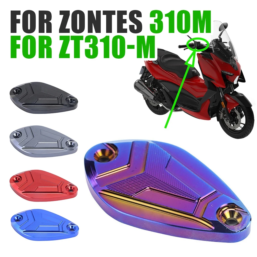 

For Zontes ZT310-M ZT310M ZT-310-M ZT-310M Motorcycle Accessories Front Brake Fluid Tank Reservoir Cover Oil Cap Cup Pump Guard