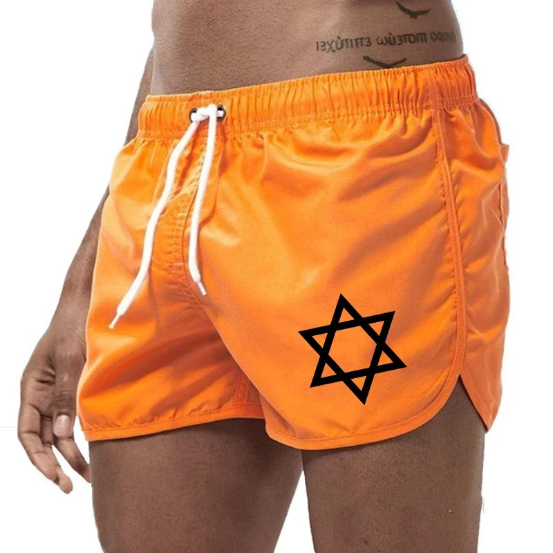 Men Summer Beach Shorts Quick Dry Running Cycling