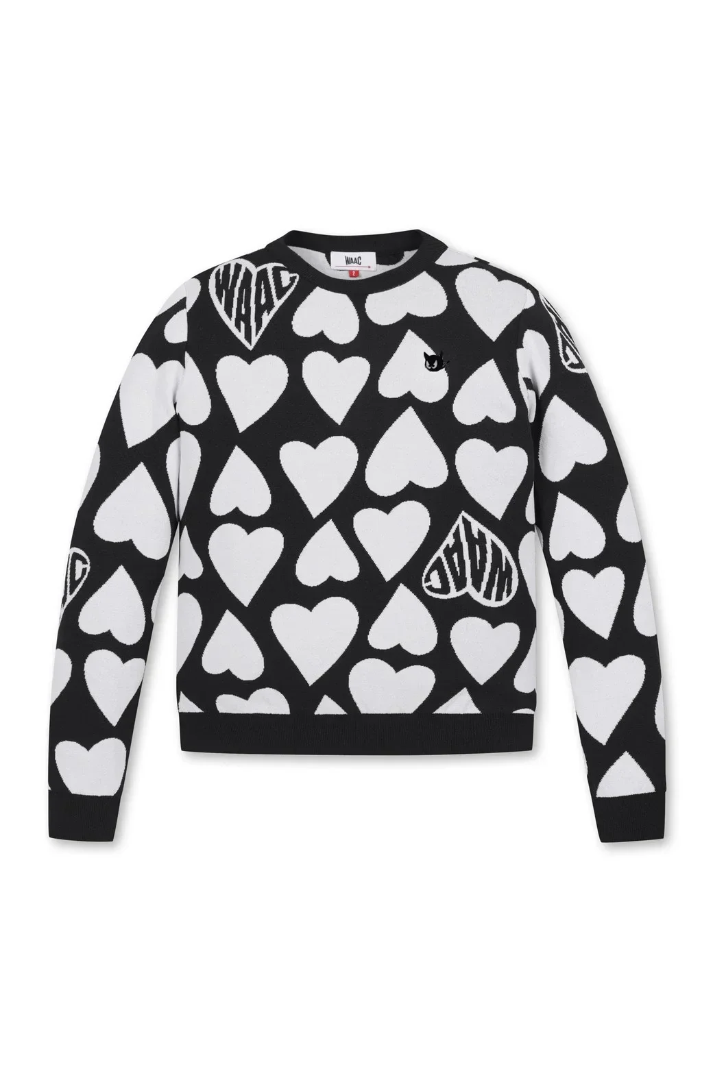 

2024 Heart Shaped Women's Golf Sweater Autumn and Winter New Golf Knitwear Outdoor Round Neck Golf Wear Clothing sweater