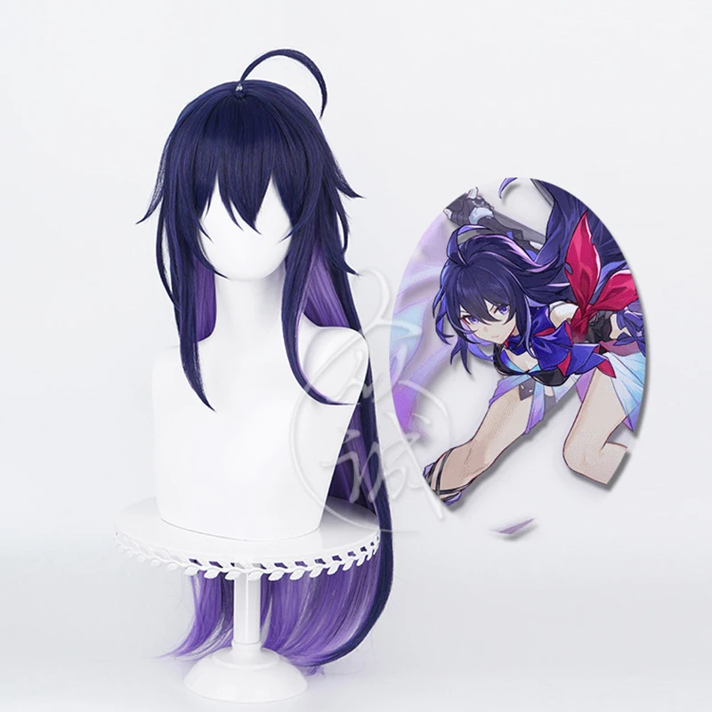 

NEW GAME Honkai: Star Rail Seele Cosplay Wig Heat Resistant New Seele Women Synthetic Hair Halloween Party Wigs