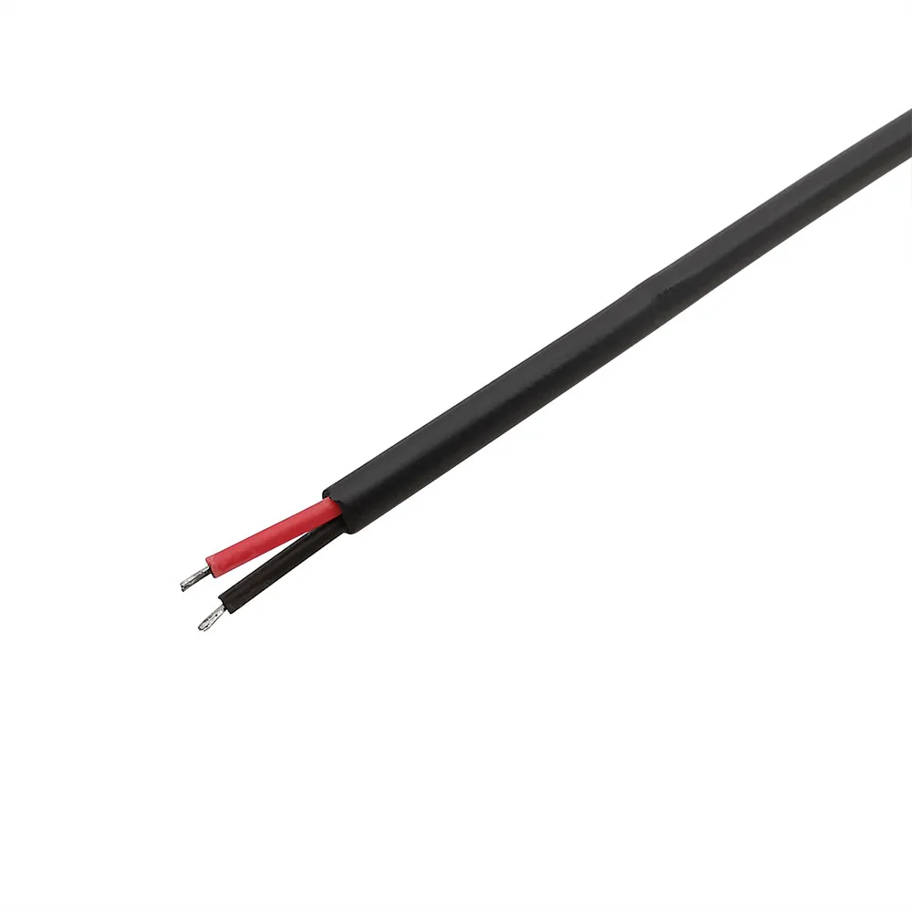 DC Power Pigtail Cable Wire 5.5mm x 2.1mm DC Male Plug / Female Socket Jack Connector for Repair DIY CCTV Camera LED Light Strip