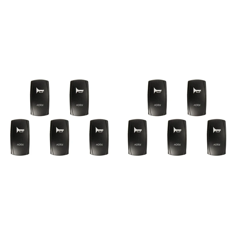 

10X мгновенный автомобильный катер, судовая лампа, фотомагнитный звонок, лазерный клавишный переключатель, 12 В, 24 В, синий