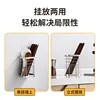 Kitchen Stainless Steel Rectangular Hanging Utensil Drying Rack Home Chopsticks Spoons Drainer Basket Flatware Storage Drainer 3
