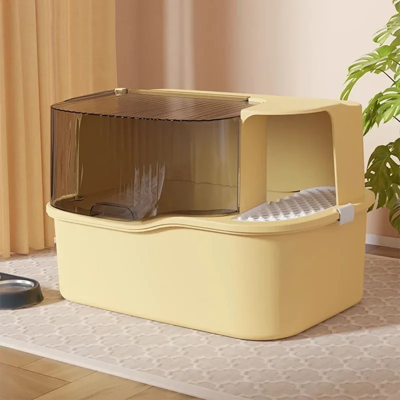 

Accessories Automatic Cat Litter Box Cleaning Tray Stuff Training Kit Toilet Shop Rabbit Commodes Kedi Tuvaleti Pet Furniture