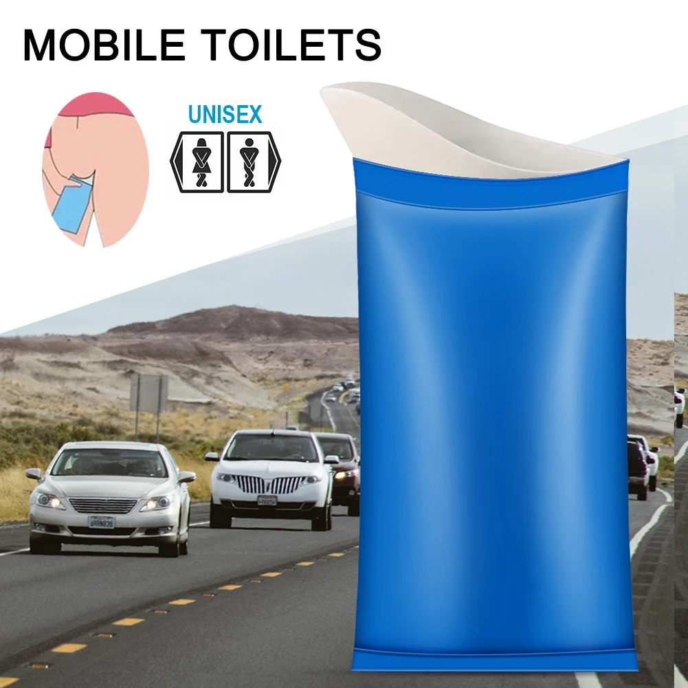 PortableEmergencyUrinalBagDisposableTrafficJamUrinateBagfor
