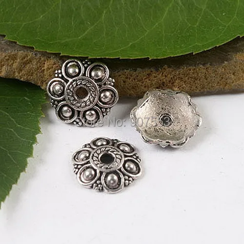 

20pcs Tibetan Silver Color 12mm Flower Design Bead Caps H1656 Beads for Jewelry Making