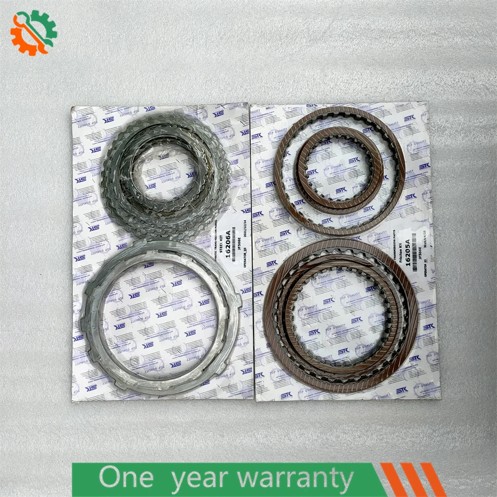 

JF506E RE5F01A JF506 09A Automatic Transmission Friction Kit Steel Plate For Nissan Mitsubishi Mazda Volkswagen Audi Ford