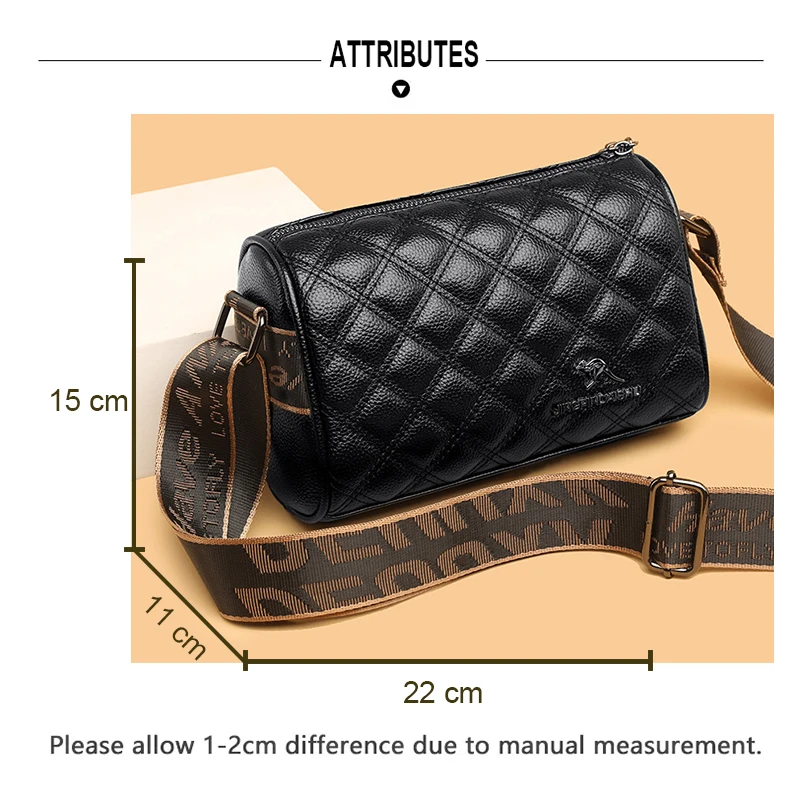 Luxury Designer Womens Fashion Lock Shoulder Bags 2024 New Ladies Simple Handbags Main High Quality Leather Crossbody Bags
