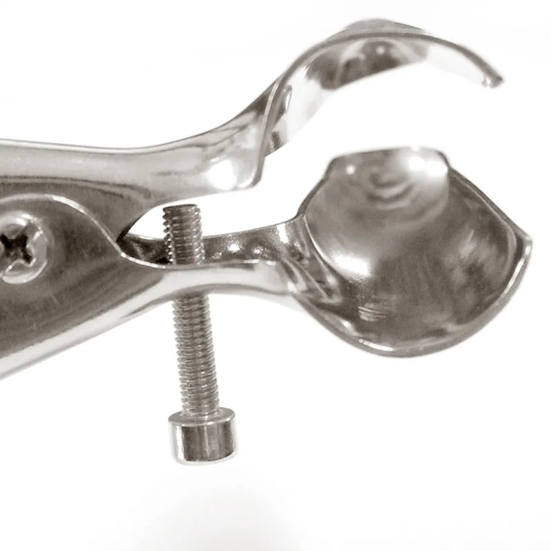 HANRIVER Stainless Steel Expanding Anus Device Anus Expansion Adult Anal Dilators Colposcope Speculum Anal for Women