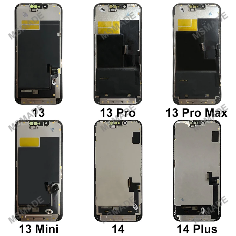 Choice OLED For iPhone 12 Pro Max LCD 15 3D Touch Screen Digitzer For 14 Plus Display 13 Pro MAX 12 Mini Display 13 Mini LCD