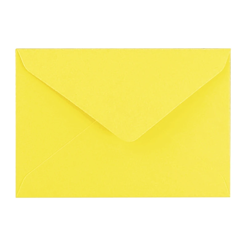 Pack of 10cps Colorful New Retro Blank Mini Paper Envelopes Wedding Party Invitation Greeting Cards Shower Gift mini envelopes