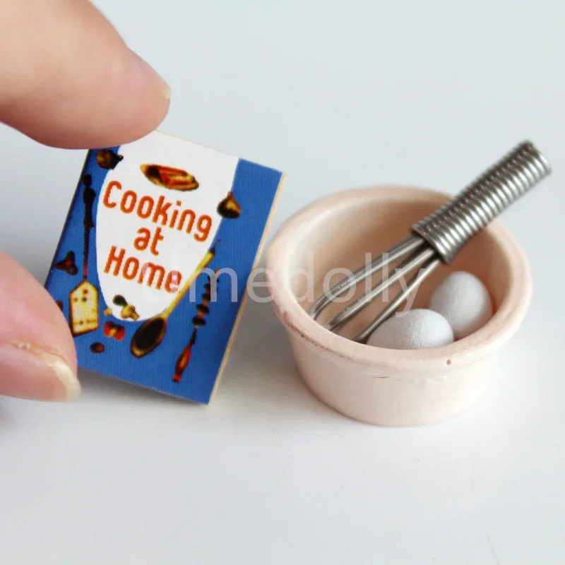 1/12 Miniature Dollhouse Baking Cooking Pretend Play Mini Utensils for BJD Doll Kitchen Food Toy Accessories