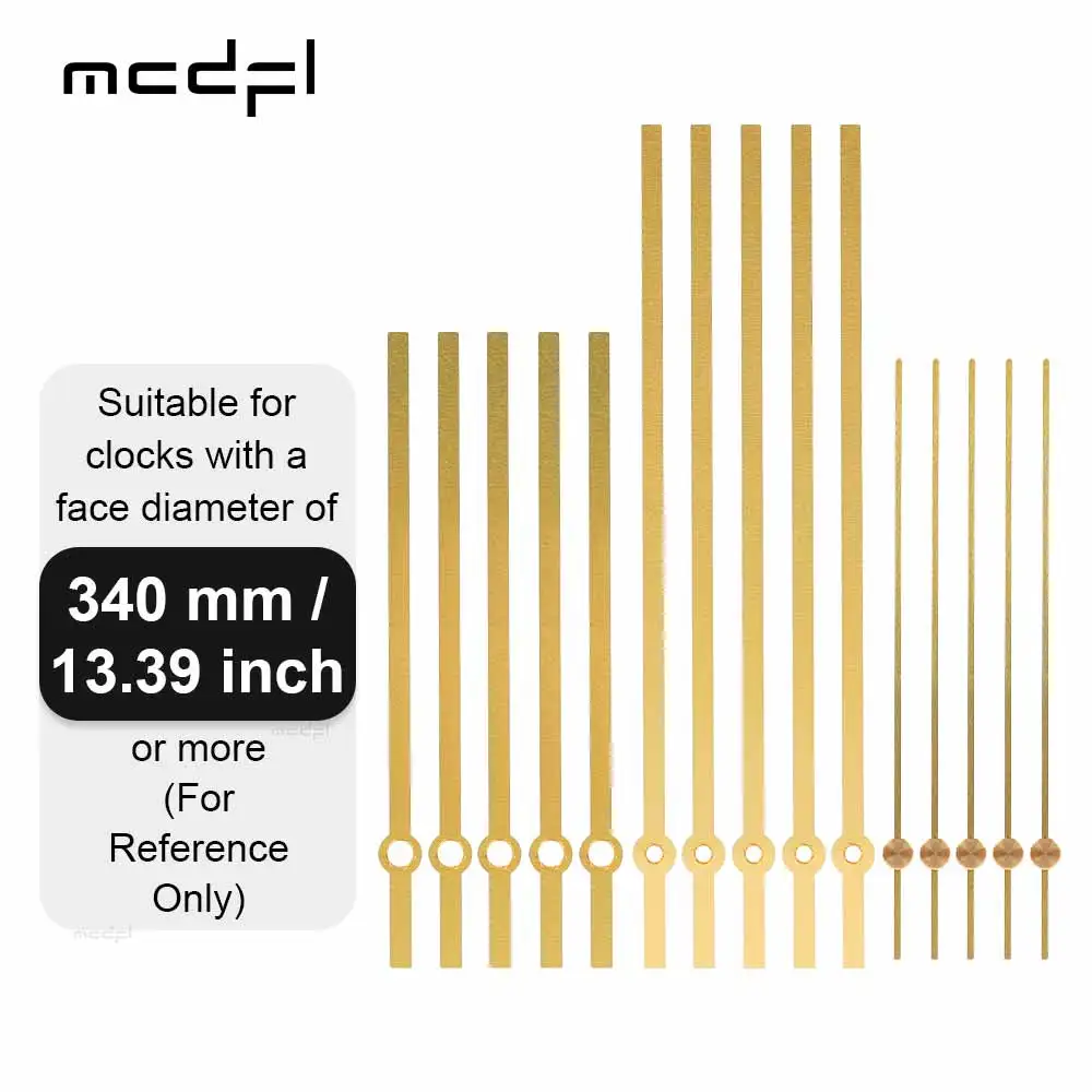 MCDFL Wall Clock Metal Hands for Mechanism Repair Movement Clockwork Watches Spare Parts