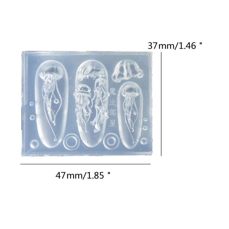 Silicone Resin Molds Silicone Manicures Moulds Decoration Molds for DIY