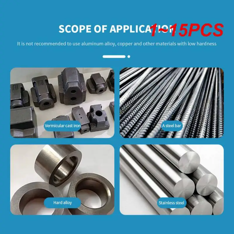 

1~15PCS Brazed Diamond Saw Blade For Steel Metal Stone Cast Iron Rebar Aluminum All Purpose Demolition Contractors Cutting Disc