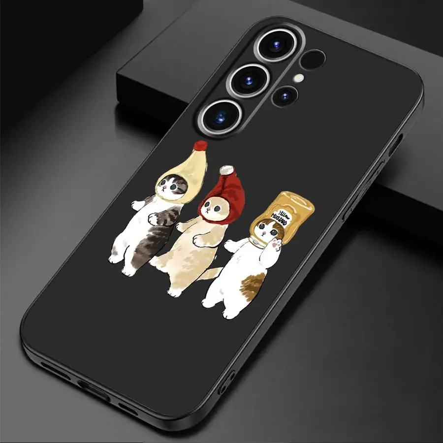Cartoon Cute Cat Soft Phone Case