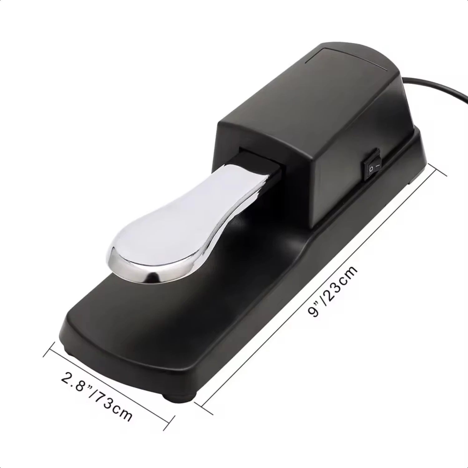 New Sustain Pedal Anti-Slip with Polarity MIDI Keyboard Synth Digital Pianos Electronic Drum Piano