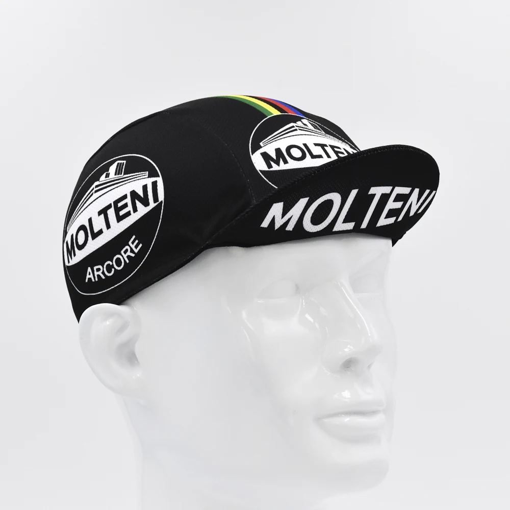 Hot Retro Molteni Men's Cycling Hat Summer Breathable Mountain Bike Hat 2