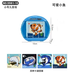 Interactive 4 - in - 1 Rotating Puzzle Toy for Fine Motor Development, Ages 3+ (Fish)