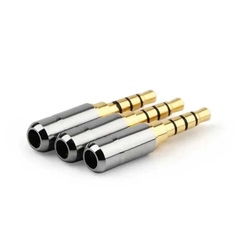 3.5mm 헤드폰 플러그 모노 스테레오 잭 2/3/4 극 Hifi 이어폰 어댑터 3.5 헤드폰 업그레이드 케이블 스피커 오디오 커넥터