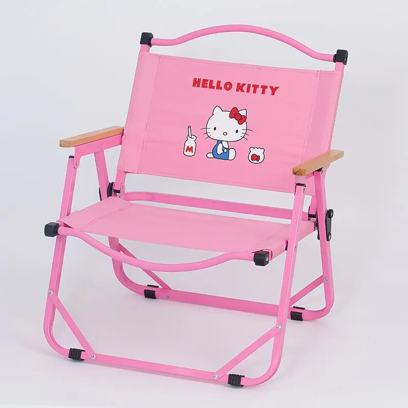 

Новый складной стул Kawaii Cute Sanrio Hellokittys креативный Открытый Кемпинг портативный мультфильм Mymelody стул подарок на день рождения