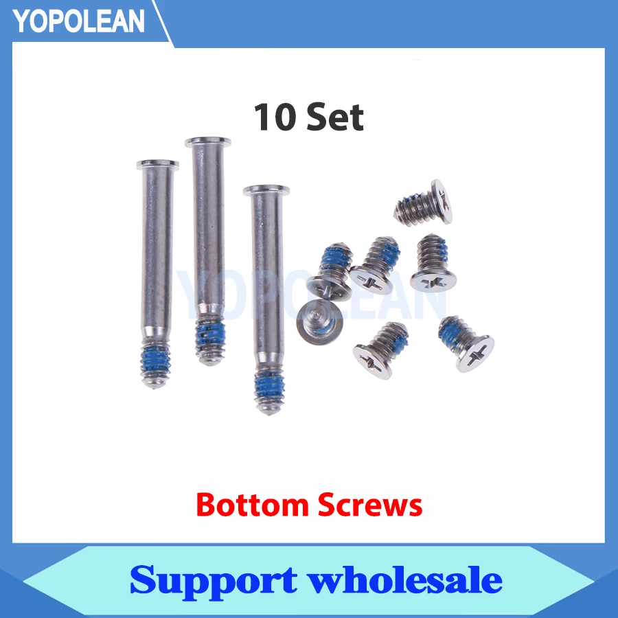 10 Sets 20 Sets A1278 A1286 A1297 Bottom Case Screw For MacBook Pro 13" 15" 17" 2009 2010 2011 2012 Years