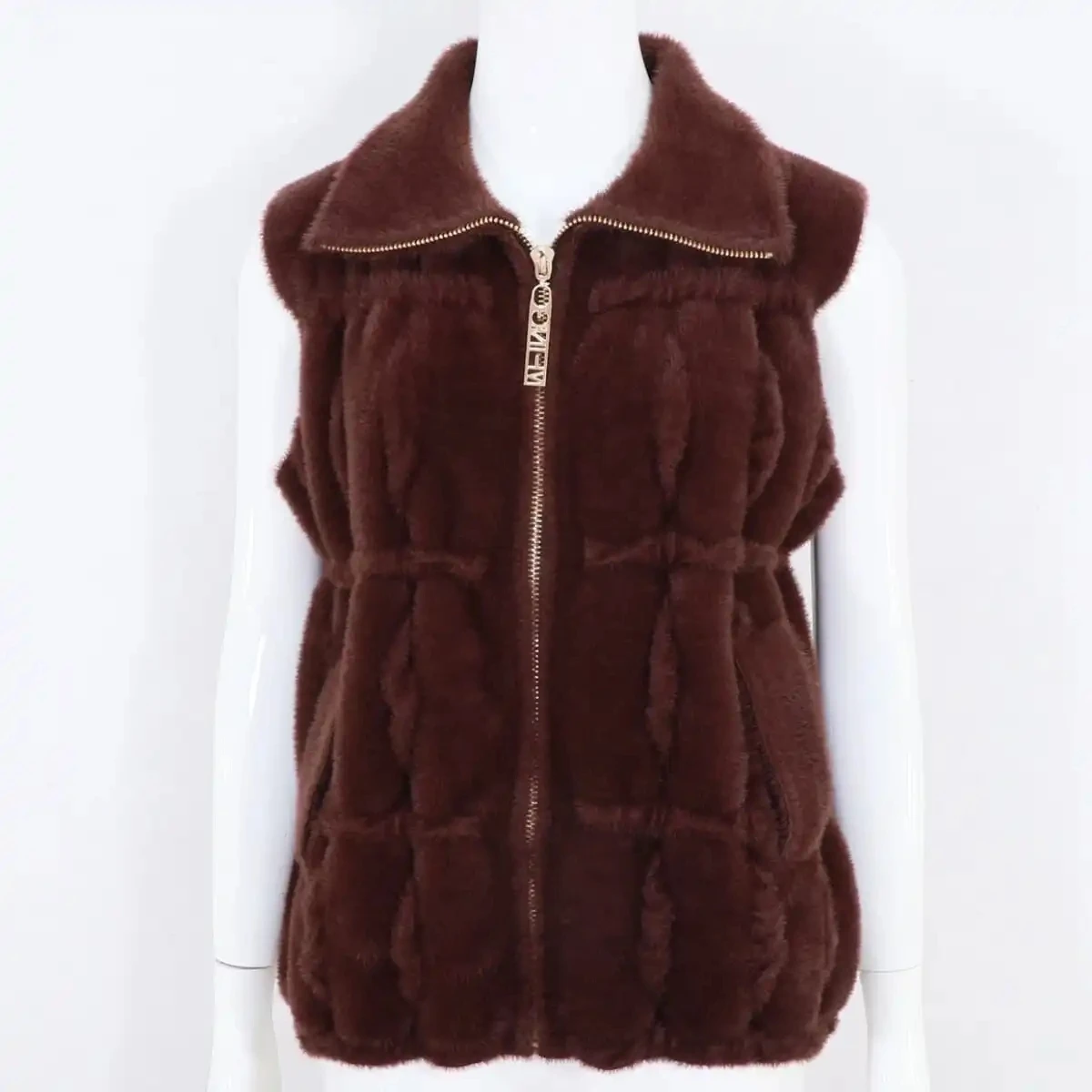 Fashion All-match Knit Jacket Autumn and Winter Korean Fashion All-match Imitation Mink Velvet Ladies Cardigan Jacket